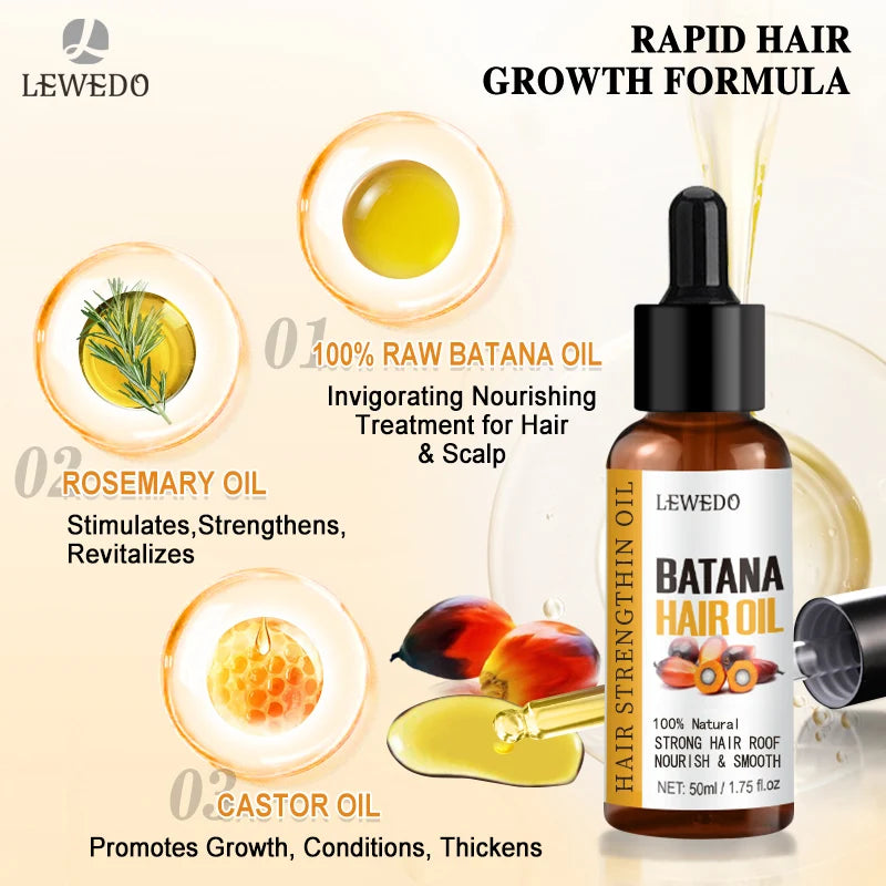 Huile de Batana 100 % pure Lewedo Naturals